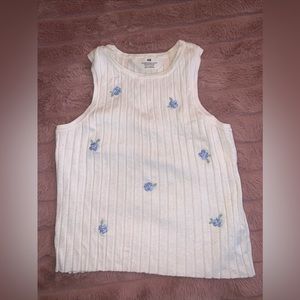H&M Flower Tank Top